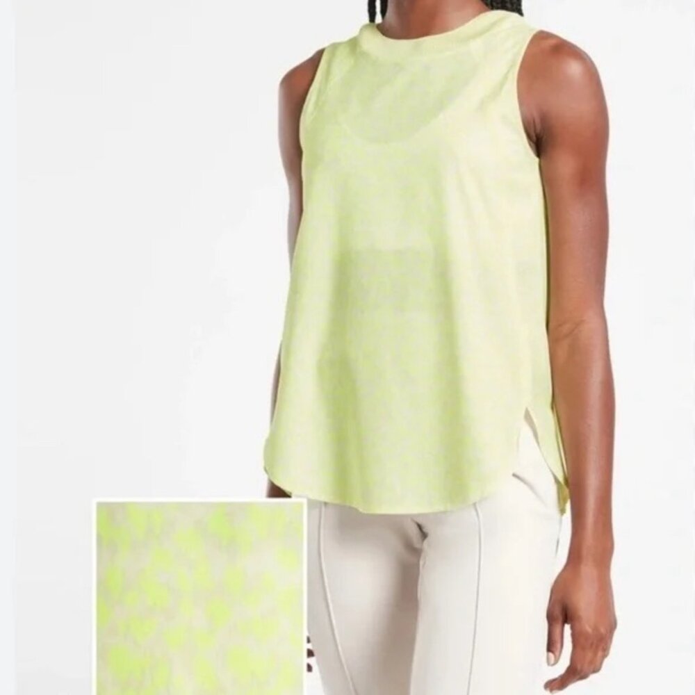 Athleta Zephyr Print Tank top